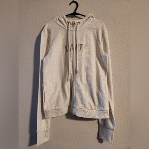 NFL Team Apparel All Sport Couture Women’s New Orleans Saints Full zip hoodie sm